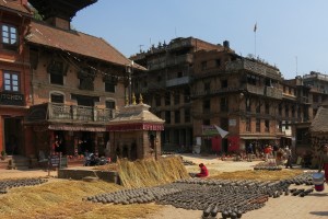 Pottery Square in Bhaktapur